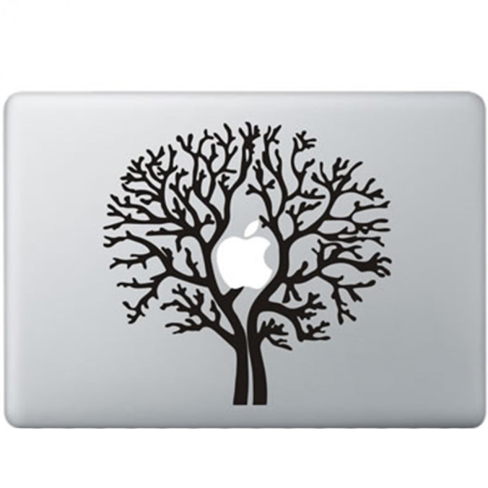 B olie Ruwe slaap Scharnier Apple Tree MacBook Decal | KongDecals Macbook Decals
