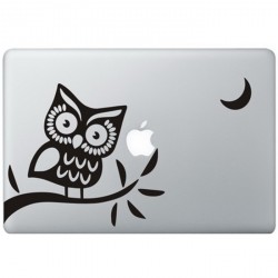 Owl (2) MacBook Decal