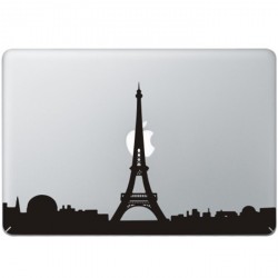 Paris Eiffel Tower MacBook Decal